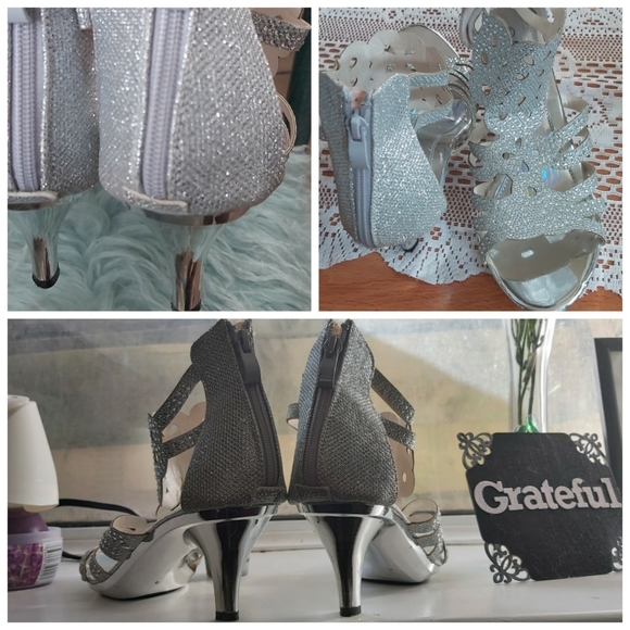 Women Silver Shoes from a company call "Action" - Picture 4 of 5